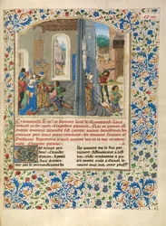 Orsines überreicht Alexander ein Geschenk und die Hinrichtung von Orsines